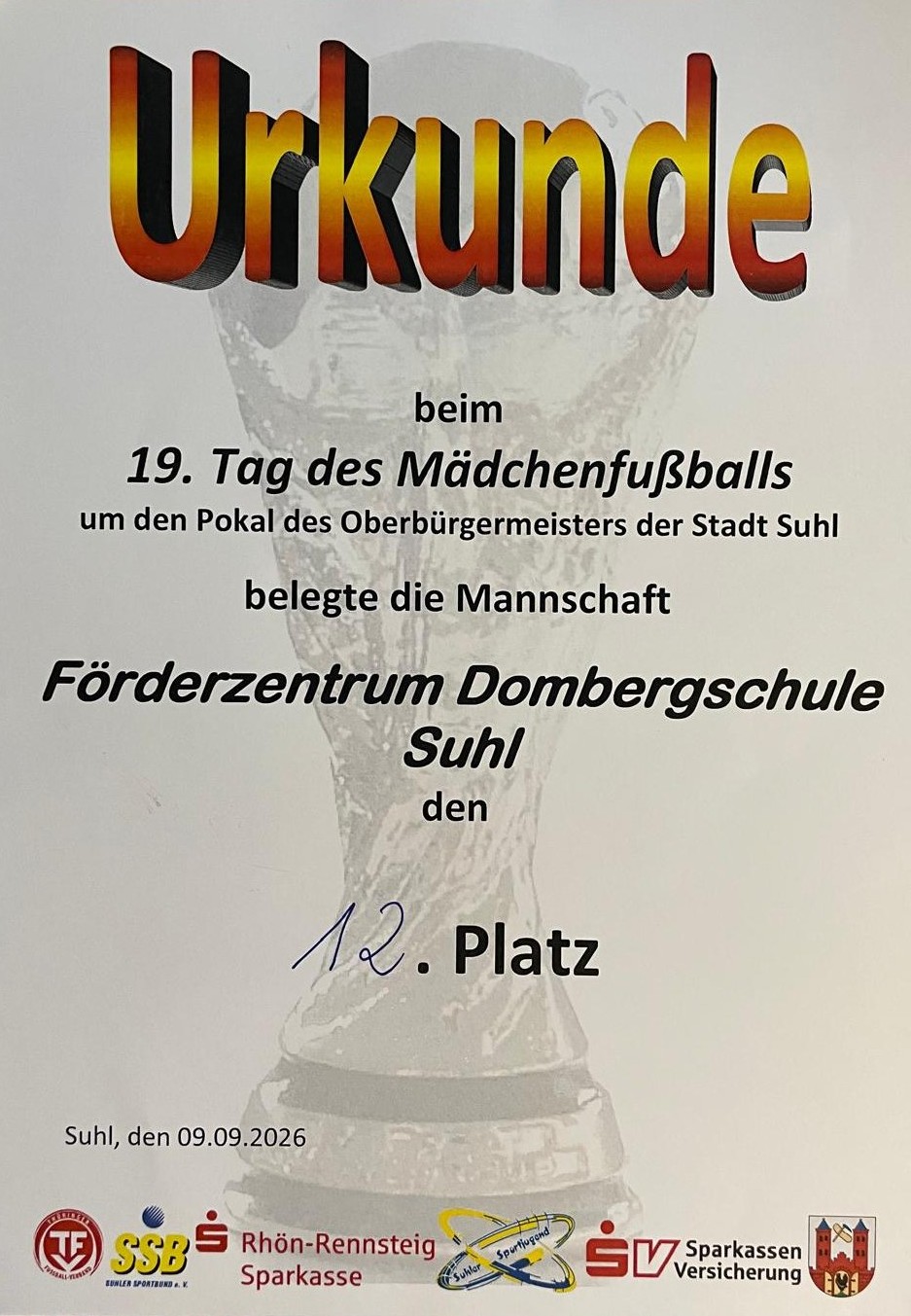 Urkunde